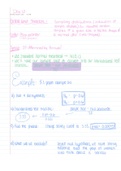 Statistics Central Limit Theorem, P-Value, Confidence Interval Handwritten Notes 
