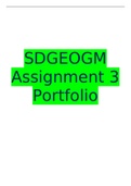 SDGEOGM  Assignment 3  Portfolio