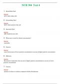 NUR 304 &lpar; LATEST 2024 &sol; 2025 &rpar; TEST 4 &vert; GRADED A&plus; &vert;  PASSED &vert; NEW FULL EXAM ACTUAL