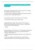 CDASA AC EXAM 2024&sol;2025 WITH 100&percnt; ACCURATE SOLUTIONS