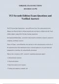 TCI &lpar;Therapeutic Crisis Intervention&rpar; Exam Questions and Verified Answers