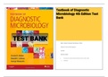TESTBANK DIAGNOSTIC MICROBIOLOGY 4TH EDITION
