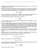 Quantum Mechanics-I Problem Set