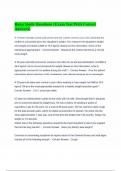 Bates Study Questions &vert; Exam Test With Correct Answers&rpar;