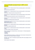 Advanced Health Assessment Exam 1