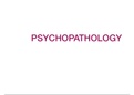 Psychopathology Paper 1 Psychology A-level AQA summary notes