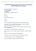 CLN 251&sol;252 Configuring the Epic End User Clinical&sol;Shared &lpar;End of Chapter and eLearning&rpar;