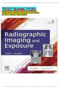  TEST BANK FOR&colon; Radiographic Imaging and Exposure 6th Edition by Terri L&period; Fauber  latest Update&period; 