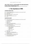 SOLUTION MANUAL FOR Using MIS&comma; 12th edition By David M&period; Kroenke&comma; Randall J&period; Boyle&comma; Chapter 1-12