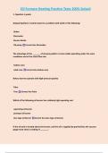 Oil Furnace Heating Practice Tests 100&percnt; Solved