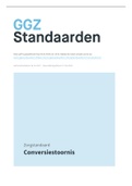 Zorgstandaard Conversiestoornis 2017 - GGZ Standaarden