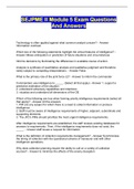 SEJPME II Module 5 Exam Questions And Answers