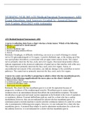 NURSING NUR 305 ATI Medical&sol;Surgical Neurosensory AH1 Exam Questions And Answers Graded A&plus; Assured Success New Update 2022&sol;2023 with rationales