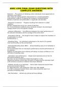ANSC 4395 Exams