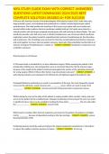 NIFA STUDY GUIDE EXAM WITH CORRECT ANSWERED QUESTIONS LATEST DOWNLOAD 2024&sol;2025 BEST COMPLETE SOLUTION GRADED A&plus; FOR SUCCESS 