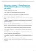 Memmlers chapter 3 Exam Questions Verified Marking Scheme New Update &lpar;A&plus; Pass&rpar;