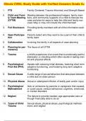  Illinois CWEL Study Guide with Verified Answers Grade A&plus;