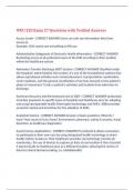 WGU 220 Exam 27 Questions with Verified Answers&comma;100&percnt; CORRECT