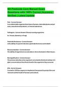 NH Pesticide Core Manuel Exam Questions with 100&percnt; Correct Answers &vert; Verified &vert; Latest Update