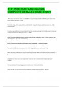 TTT1 written flash cards&period;