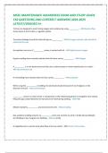 MSSC MAINTENANCE AWARENESS EXAM AND STUDY GUIDE  150 QUESTIONS AND CORTRECT ANSWERS 2024-2025  LATEST&sol;&sol;GRADED A&plus; Torches are designed to avoid mixing oxygen and acetylene by using &lowbar;&lowbar;&lowbar;&lowbar;&lowbar;&lowbar;&lowbar;&lowbar;&lowbar;&lowbar;&period; 