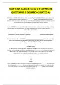UWF&colon; EDF6225-Foundations of ABA &lpar;Exam 1&rpar;CORRECT 100&percnt; COMPLETE EXAM BUNDLE