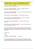 Alabama adjuster exam pt 2 Exam Questions and Answers &lpar;verified answers&rpar; 739 Questions 2024&sol;2025 RATED A&plus;