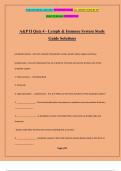 A&P II Quiz 4 - Lymph & Immune System Study Guide Solutions