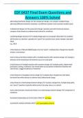 EDF 6437 Final Exam Questions and Answers 100&percnt; Solved