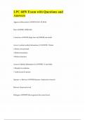 LPC 68W Exam with Questions and Answers