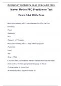 Market Motive PPC Practitioner Test Exam Q&A 100&percnt; Pass
