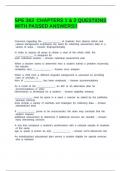 SPE 363 CHAPTERS 1 & 2 QUESTIONS WITH PASSED ANSWERS&excl;&excl;&period;
