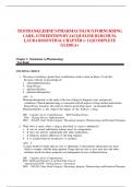 Lehne's Pharmacology for Nursing Care&comma; 11th Edition Test Bank All Chapters &lpar;1-112&rpar; &vert; A&plus; ULTIMATE GUIDE