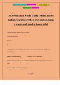 MO Post Exam Study Guide &lpar;Please add by section&period; Statutes are their own section&period; Keep it simple and hardest terms only&rpar;