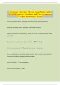 Package deal&colon;&colon;Tennessee Timeshare Exams Compilation