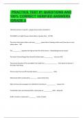 Practice Test &num;1