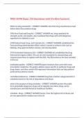 WGU D398 Exam 132 Questions with Verified Answers&comma;100&percnt; CORRECT