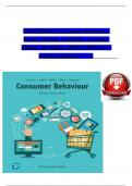 TEST BANK For Consumer Behaviour&colon; Buying&comma; Having&comma; and Being&comma; Canadian Edition&comma; 9th Edition&comma; by Michael R&period; Solomon all Chapters 1-15 ISBN&colon; 9780273755883