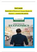 Complete Test Bank Principles of MACROeconomics 9th Edition Mankiw Questions & Answers with rationales &lpar;Chapter 1-23&rpar;