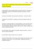 Coun 521 Final Quiz Questions And Answers Latest Update