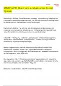 MBAC 6090 Questions And Answers Latest Update