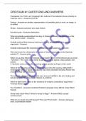 CRS EXAM -1 QUESTIONS AND ANSWERS