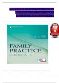 TEST BANKS For Family Practice Guidelines&comma; 6th Edition by Jill C&period; Cash&semi; Cheryl A&period; Glass&comma; Verified Chapters 1 - 23&comma; Complete Newest Version