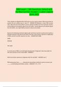 QBM EXAMS BUNDLE &vert; Questions with Answers