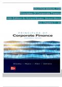 Solution Manual for Principles of Corporate Finance 14th Edition by Richard Brealey&comma; Stewart Myers&comma; Verified Chapters 1 - 34&comma; Complete Newest Version
