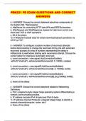 PRN221 FE EXAM QUESTIONS AND CORRECT ANSWERS