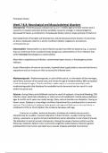 Advanced Pathophysiology &lpar;NURS-6501N&rpar; Final exam review - Week 7 & 8&colon; Neurological and Musculoskeletal disorders