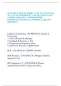 IPMA-HR SENIOR CERTIFICATION EXAM NEWEST ACTUAL EXAM COMPLETE 100 QUESTIONS AND CORRECT DETAILED ANSWERS WITH RATIONALES &lpar;VERIFIED ANSWERS&rpar; &vert;ALREADY GRADED A&plus; 5 phases of consulting - ANSW&period;&period;1&period;Entry & Contracting 2&period; Data Collection & Dialogue 3&period; Feedback &