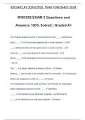 WIS2552 EXAM 2 Questions and Answers 100&percnt; Solved &vert; Graded A&plus;