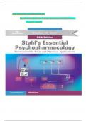 Stahl's Essential Psychopharmacology&colon; Neuroscientific Basis And Practical Applications 5th Edition &lpar;By Stephen M&period; Stahl&rpar;Latest Update&period;